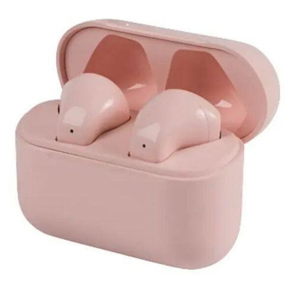 Écouteurs Bluetooth roses