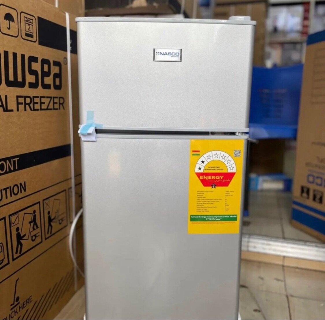 Nasco table top fridge