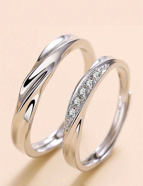 Ensemble bague pour couple