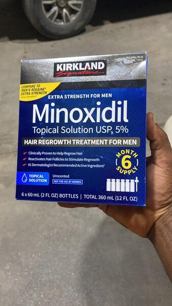 Kirkland minoxidil for hair and beard