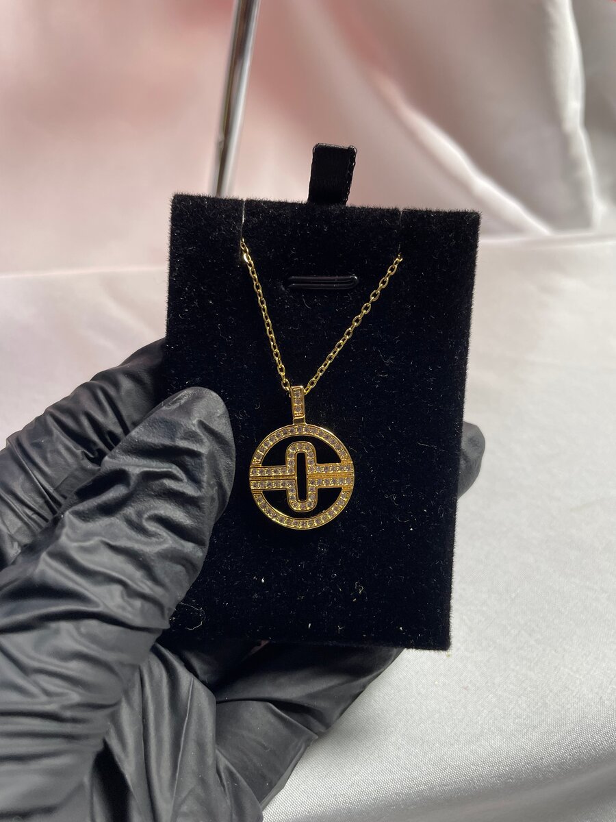 Collier tendance en or