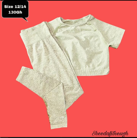 top and leggings white