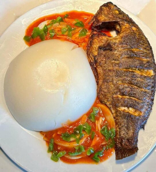 Plat Africain Poisson et Boulettes