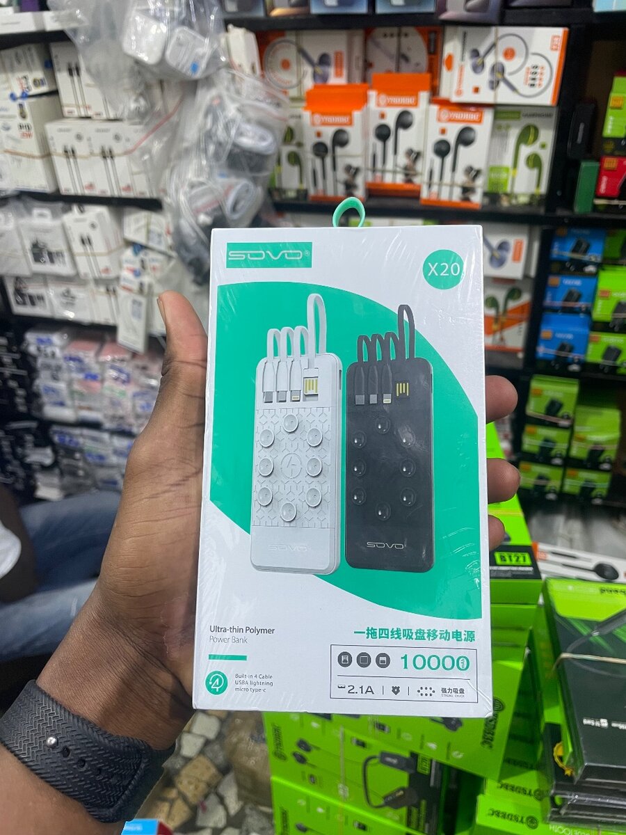 Batterie externe SOVO X20 10000mAh