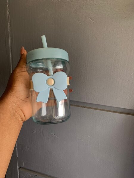 Bouteille avec Paille