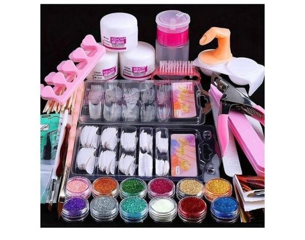 Kit Manucure Paillettes Brillantes