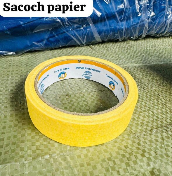 Ruban Adhésif Jaune Polyvalent