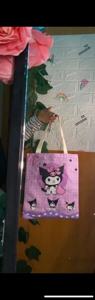 Tote bag à motif animé