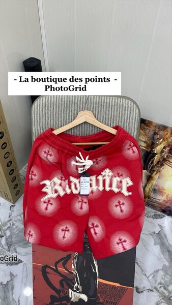 Shorts Radiance imprimé croix