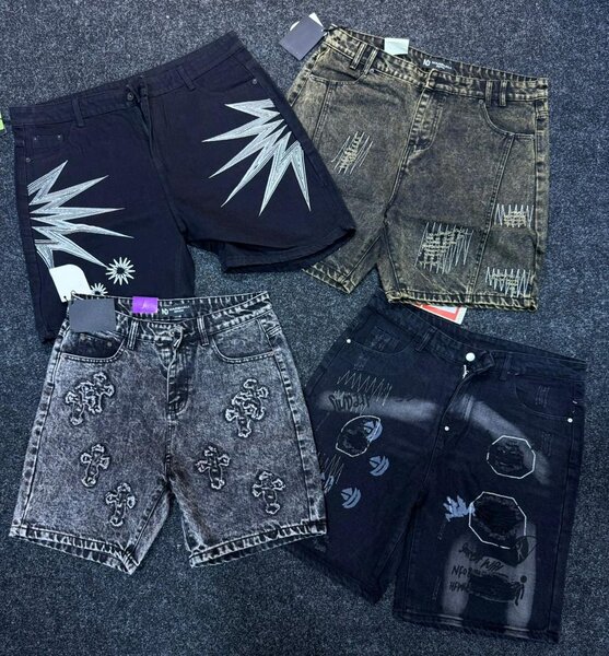 Shorts en jeans pour hommes - designs uniques
