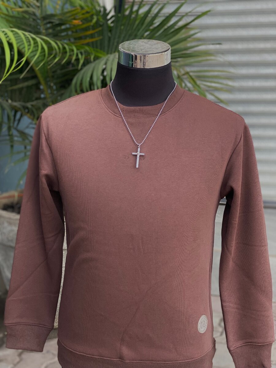 Original plain cotton sweaters