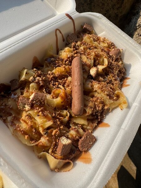 Fettucine gourmandes sucrées