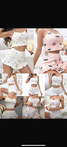 Pyjama court pour femmes