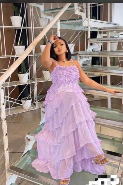 Robe Maxi Volant Bohème