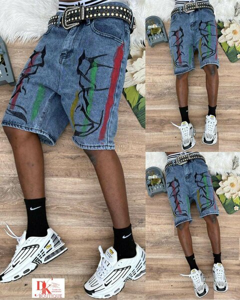 Shorts en jean décontractés