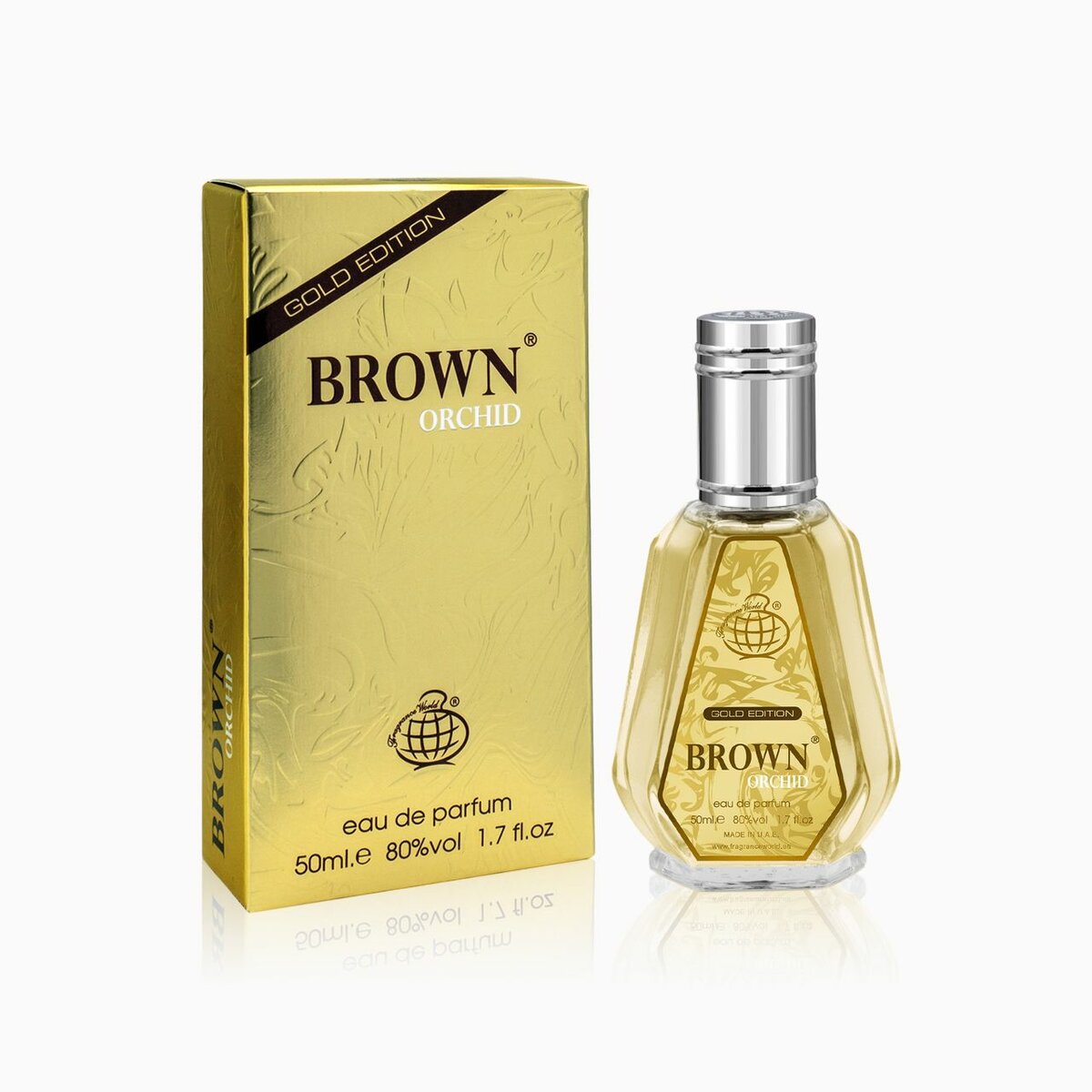 Fragrance world Brown Orchid Gold Edition eau de parfum 50ml