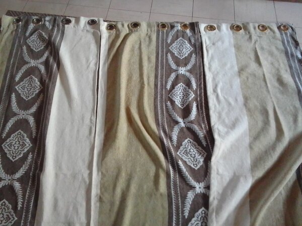 Three piece curtains