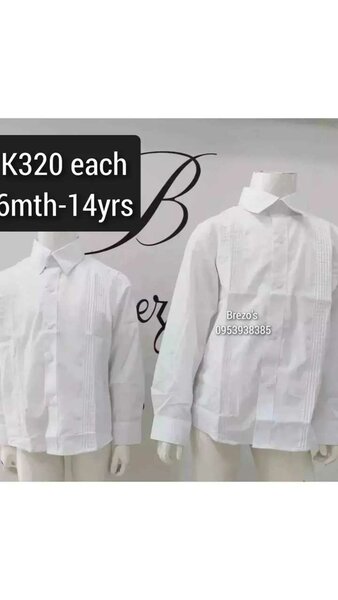 Dresses, Suits and shirts