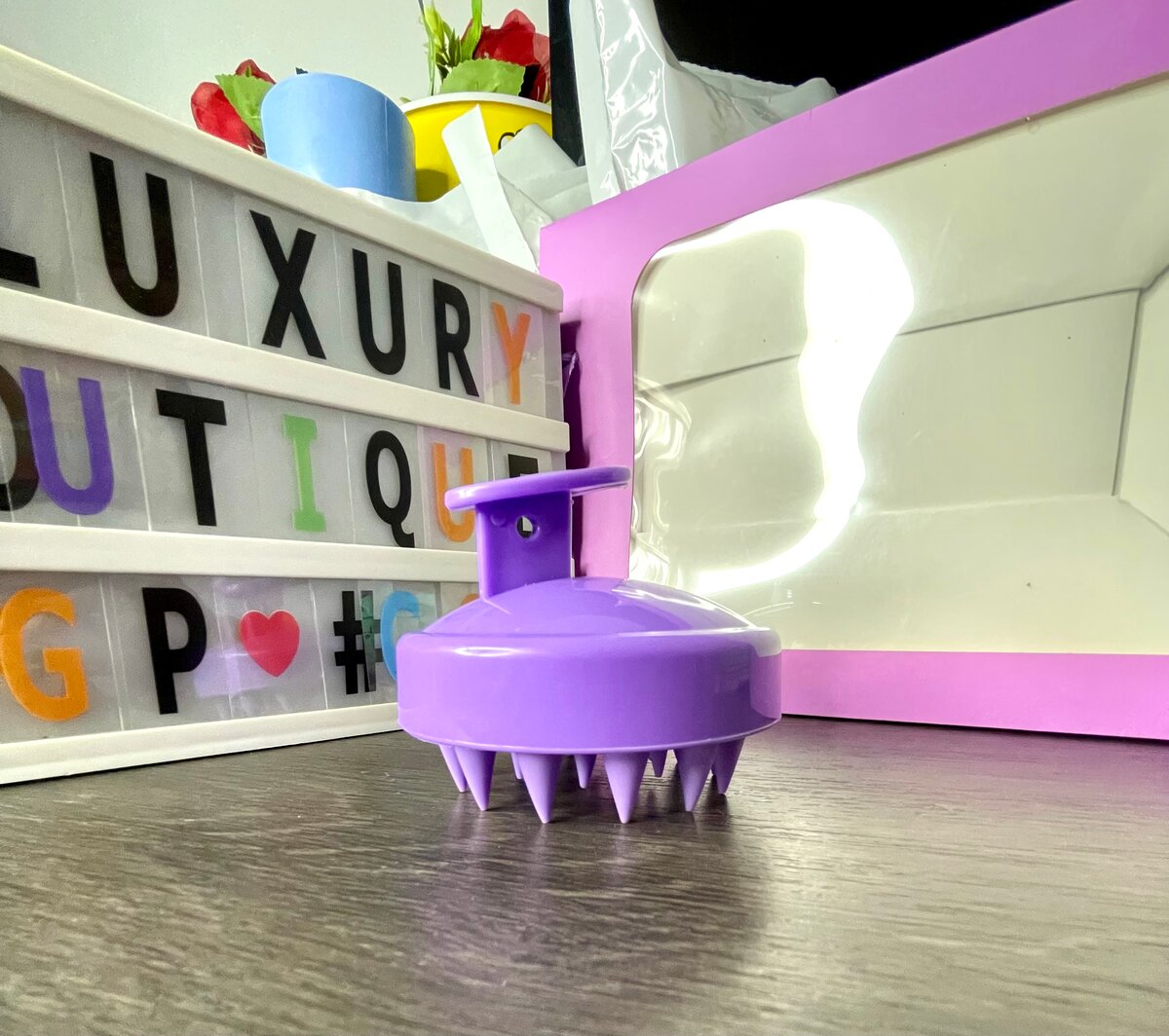 Brosse massante cheveux