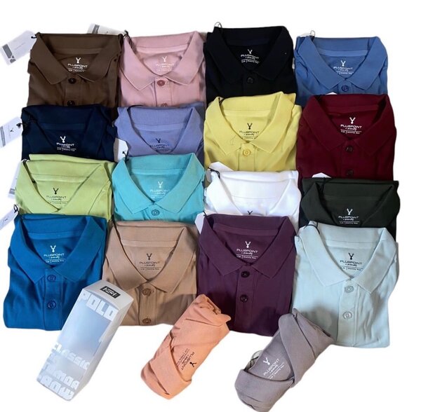 Mens Polo and round neck top