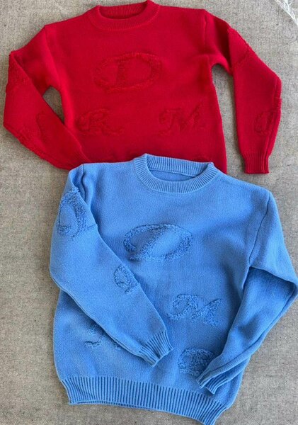 Pulls à motifs géométriques