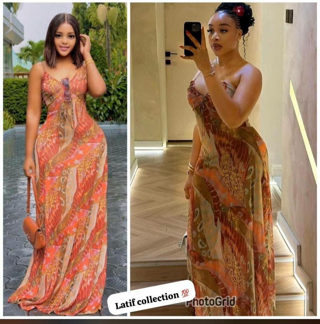 Robe Maxi Évasée Été