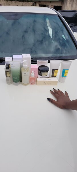 8 prouducts Anua and cosrx combo