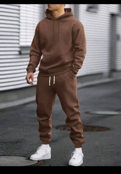 Ensemble de Survêtement Marron Unisexe