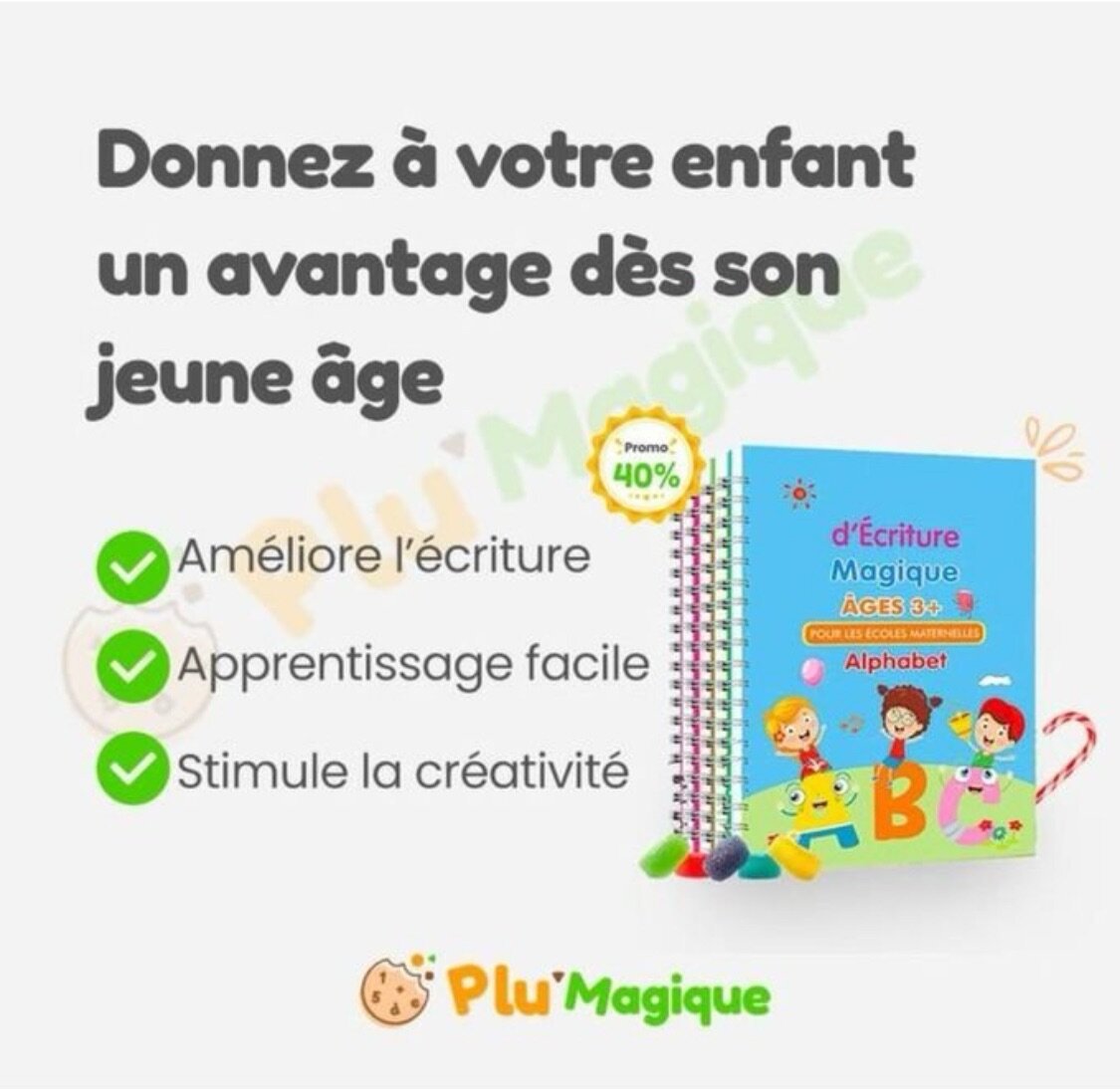 Cahiers Magiques d'Écriture 3+