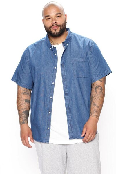 Denim's men short shift