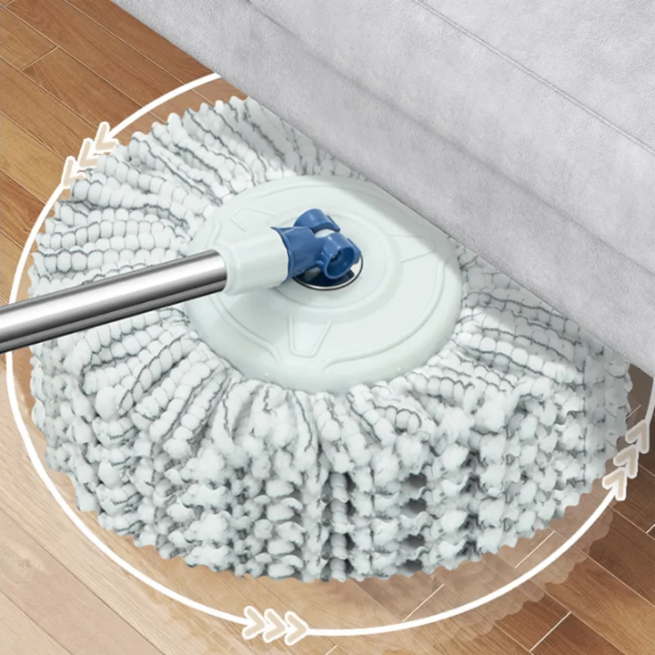 Balai à franges rotatif 360°