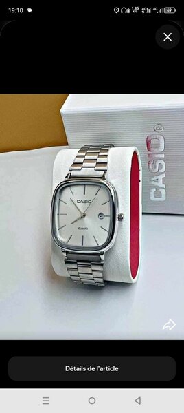 Montre casio + coffret