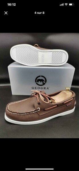 Chaussures Bateau Homme Geogra