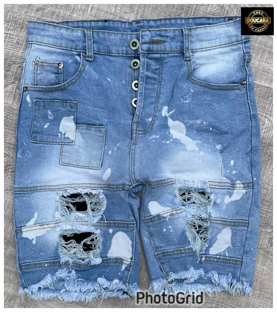 Shorts en jean décontractés