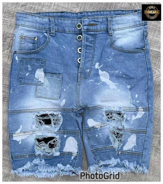 Shorts en jean décontractés