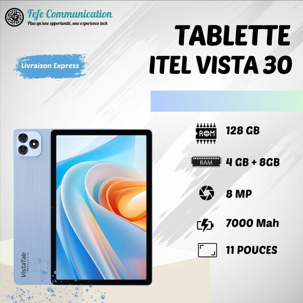 Tablette Itel VistaTab 30 128G