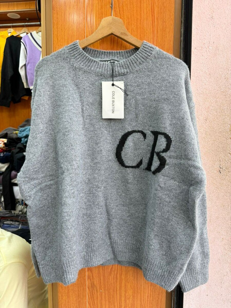 Pull col rond CB luxe