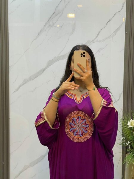 De boubou marocain qualité coton très  Très bonne