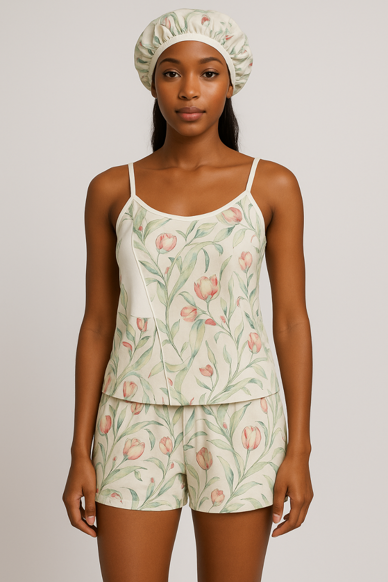 Pyjama 3pièces femme