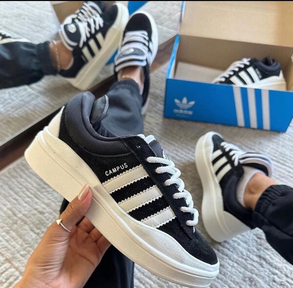 Baskets noires Campus