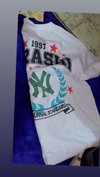 T-shirt blanc Style Vintage