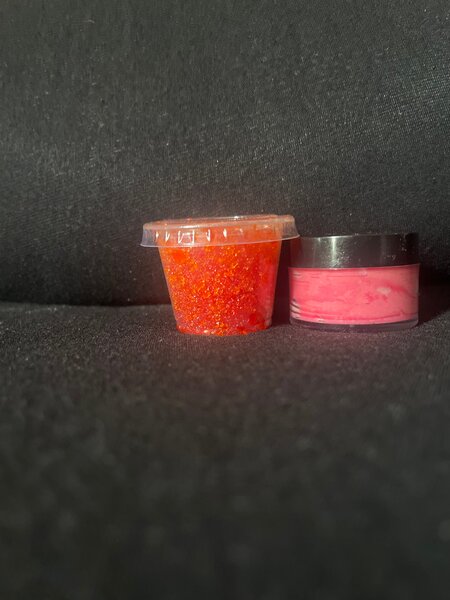 Ensemble de baumes lèvres scintillants