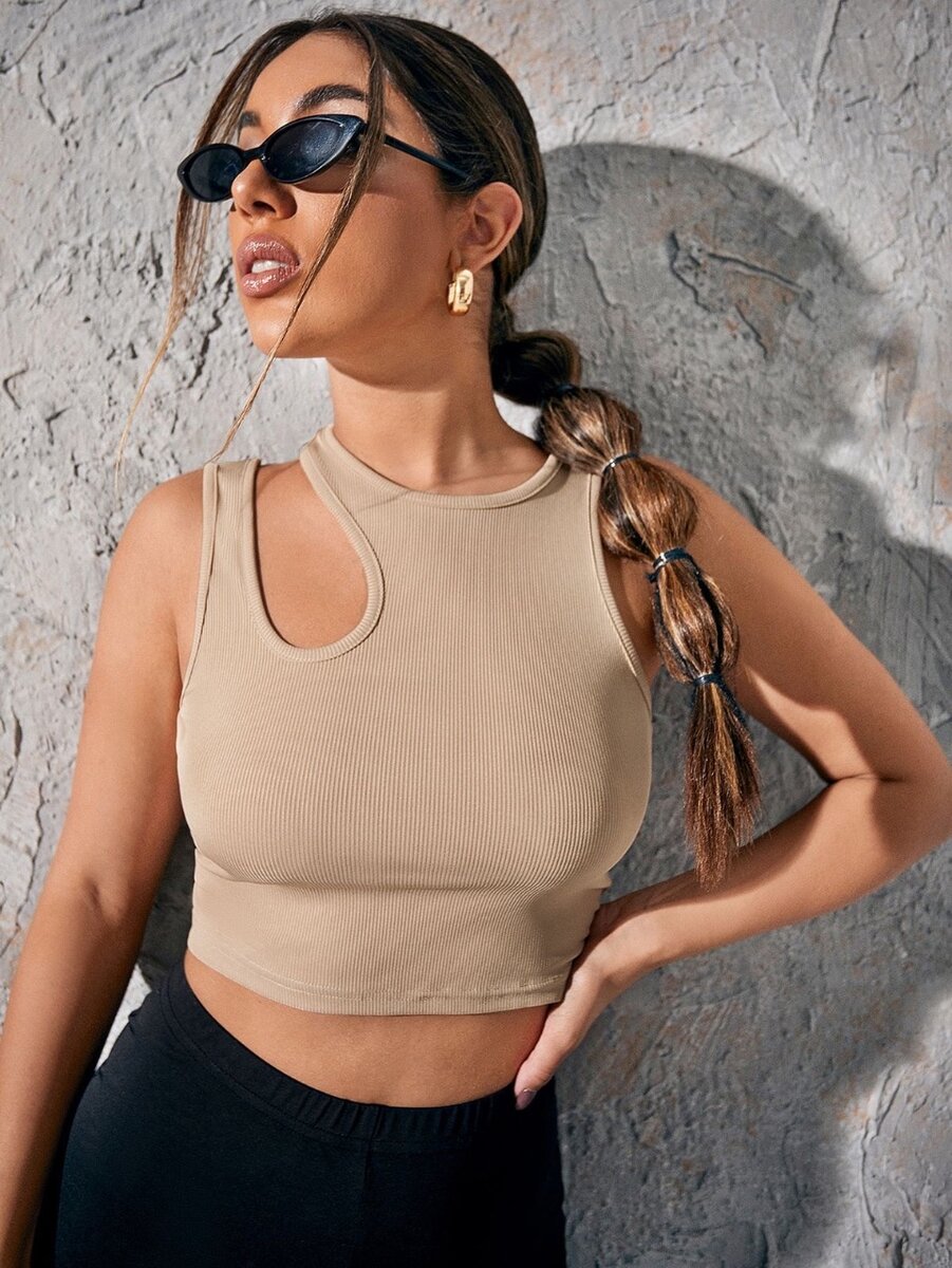 Top asymétrique femme