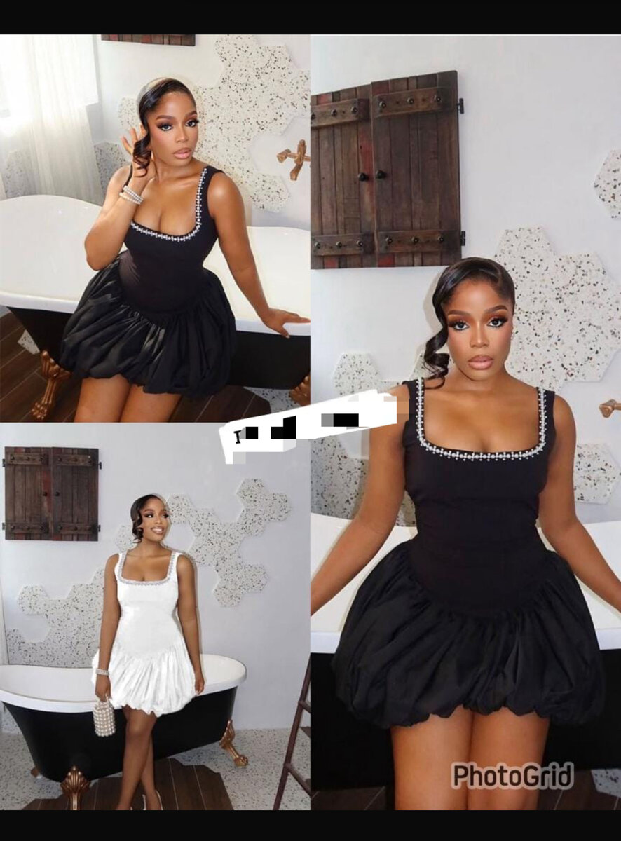 Robe élégante ornée