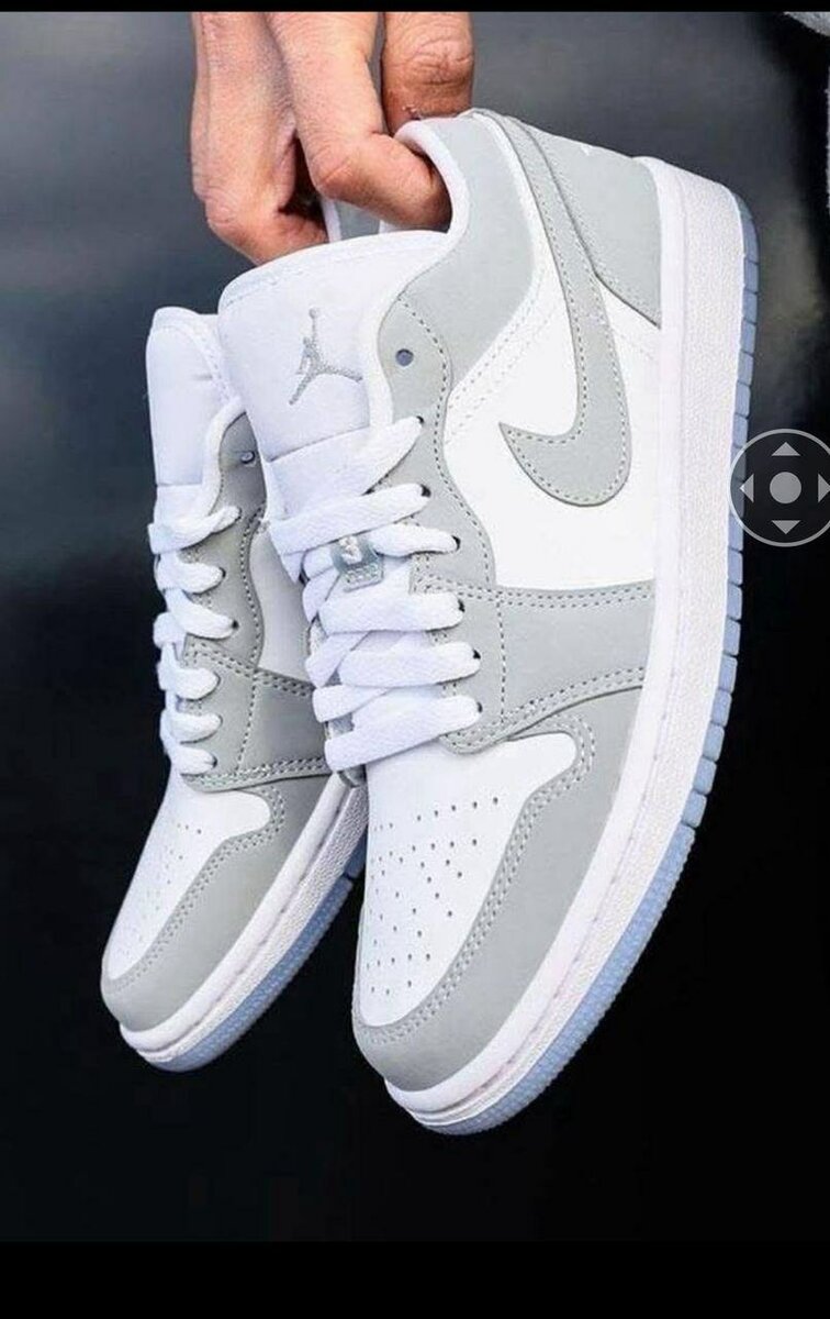 Sneakers Air Jordan Gris Blanc