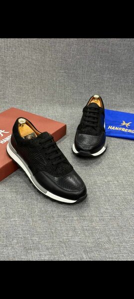 Baskets noires élégantes