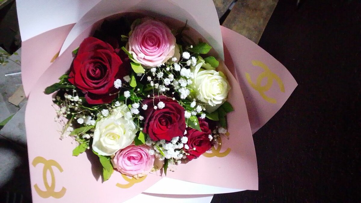 Bouquet de Roses Élegant