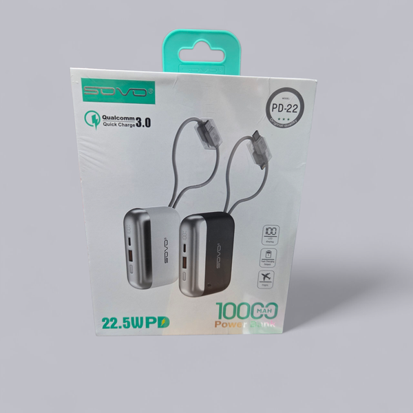 SOVO 22.5W PD Power Bank