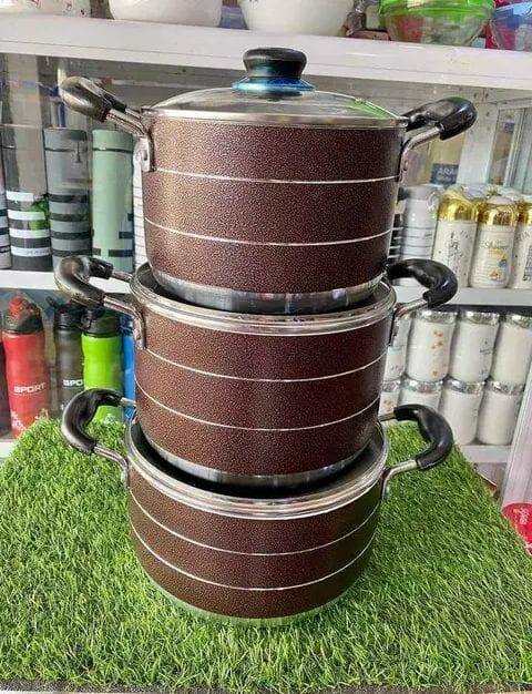 3 pieces Granite Non Stick