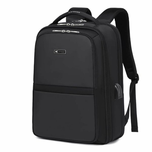 Sac à dos noir pour ordinateur portable